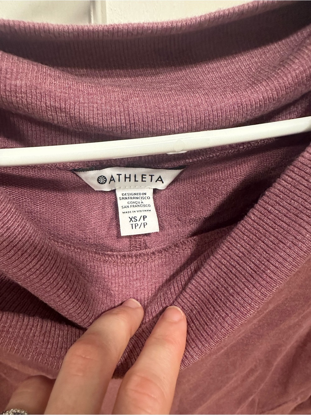 Athleta studio barre sweatshirt - Picture 6 of 8